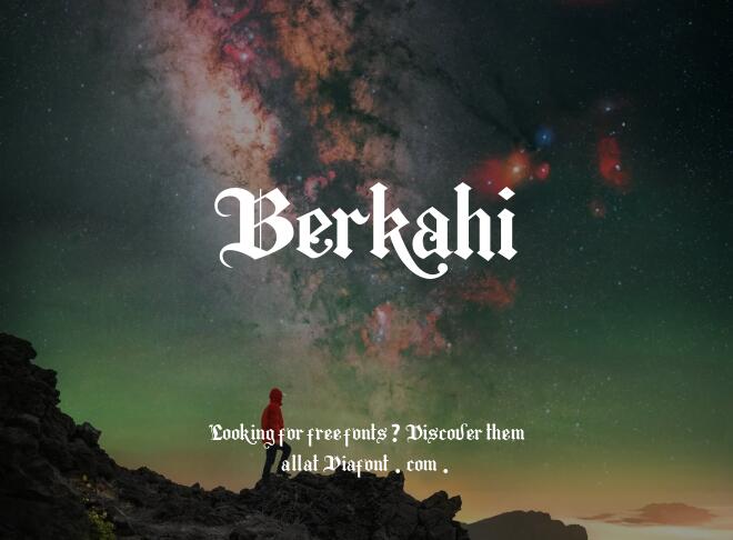 Berkahi Font