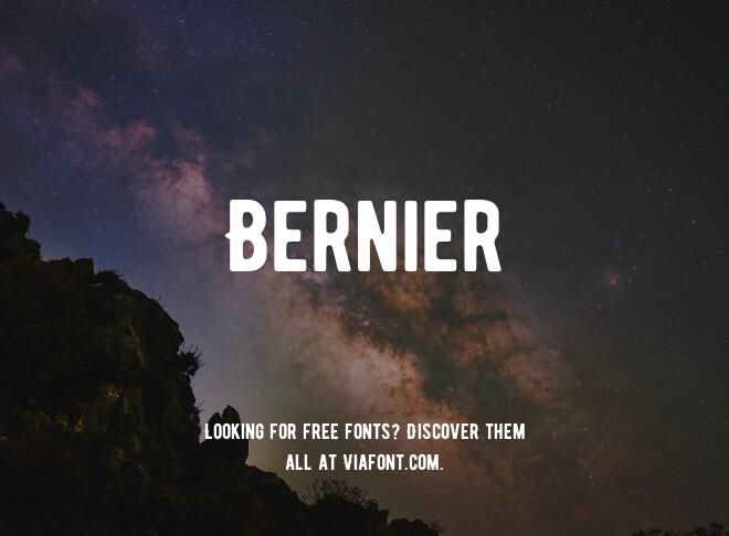 Bernier Font