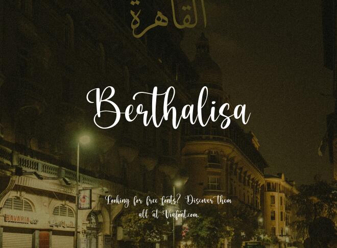 Berthalisa Font