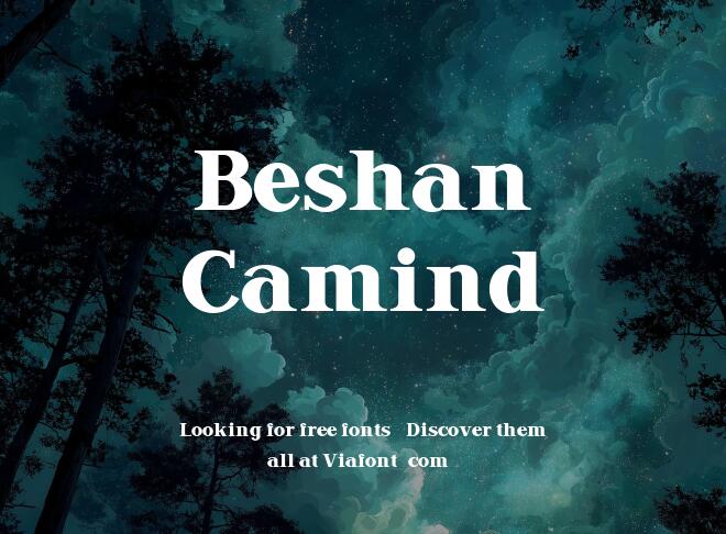 Beshan Camind Font