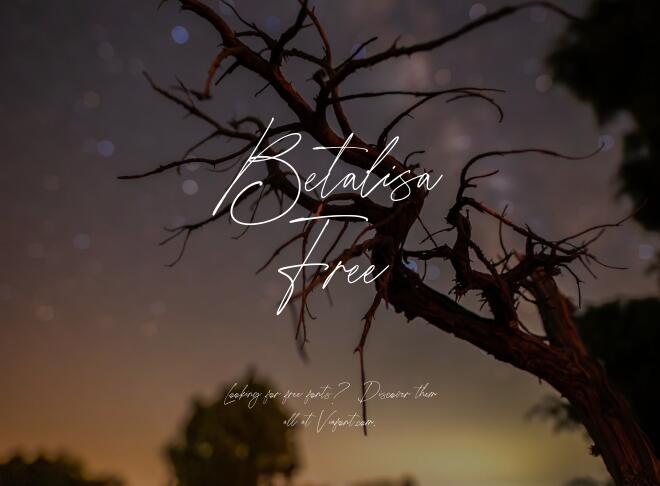 Betalisa Free Font