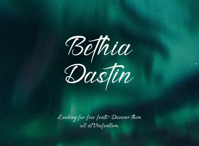 Bethia Dastin Font