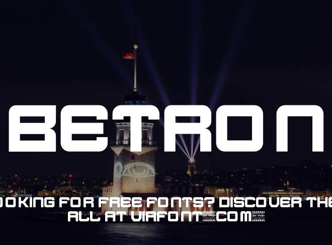 Betron Font
