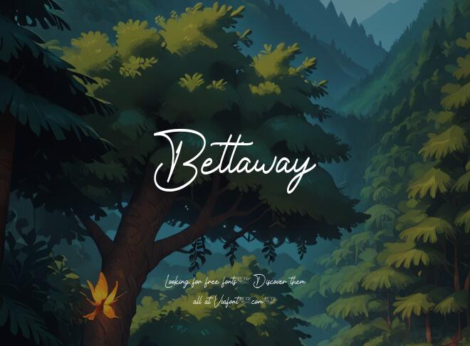 Bettaway Font