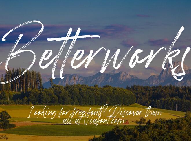 Betterworks Font