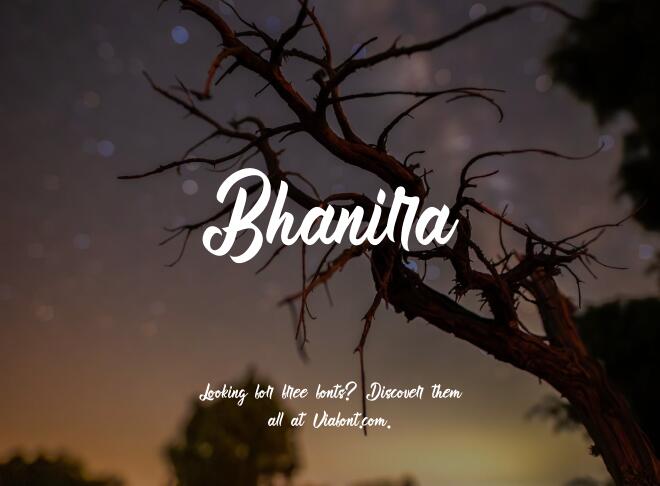 Bhanira Font