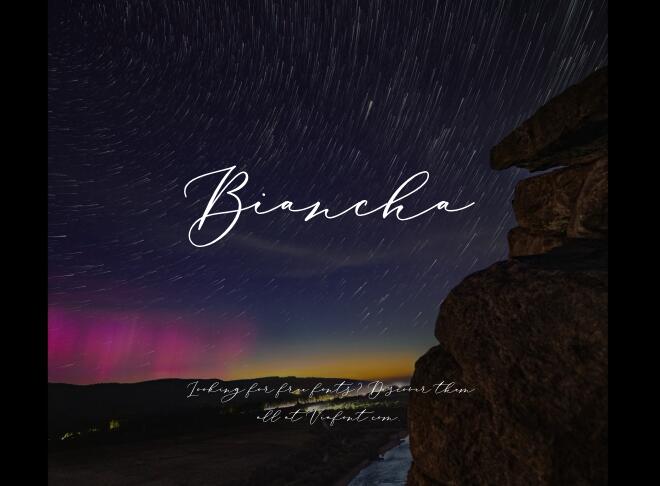 Biancha Font