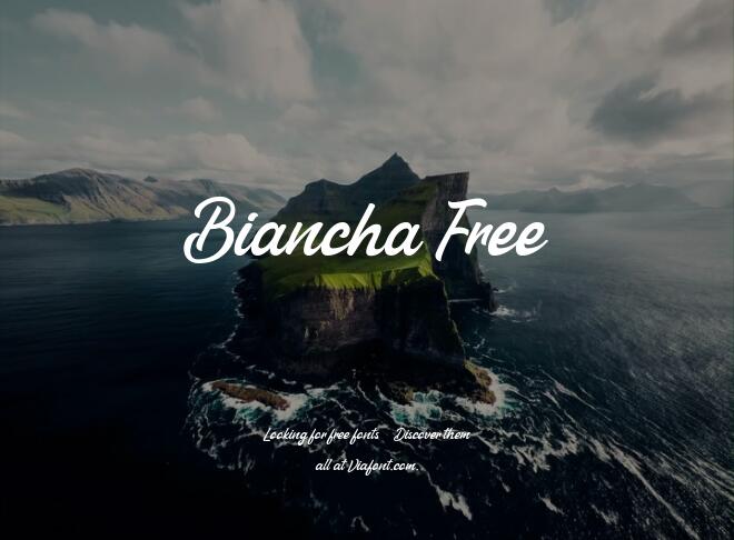 Biancha Free Font
