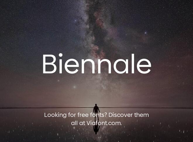 Biennale Font