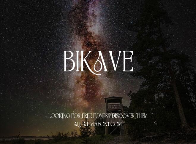 Bikave Font