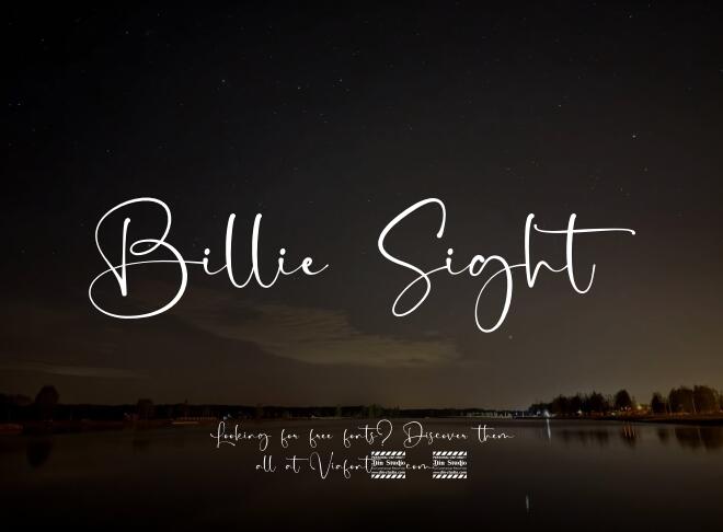 Billie Sight Font