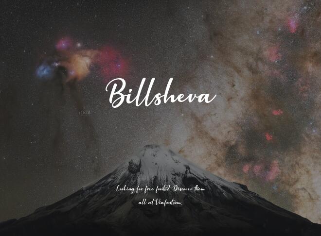 Billsheva Font