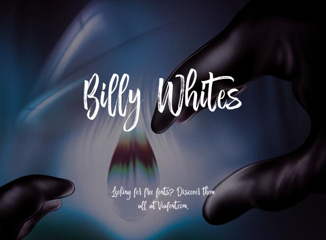 Billy Whites Font