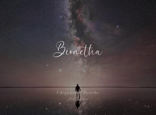 Bionetha Font