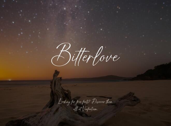 Bitterlove Font