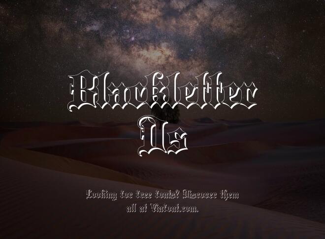 Blackletter Ds Font