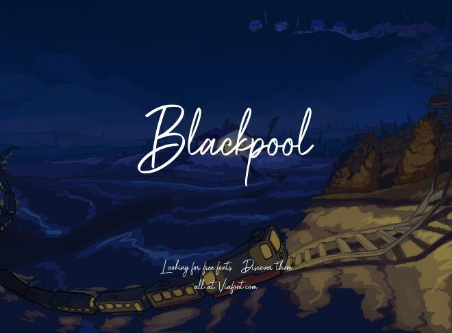 Blackpool Font