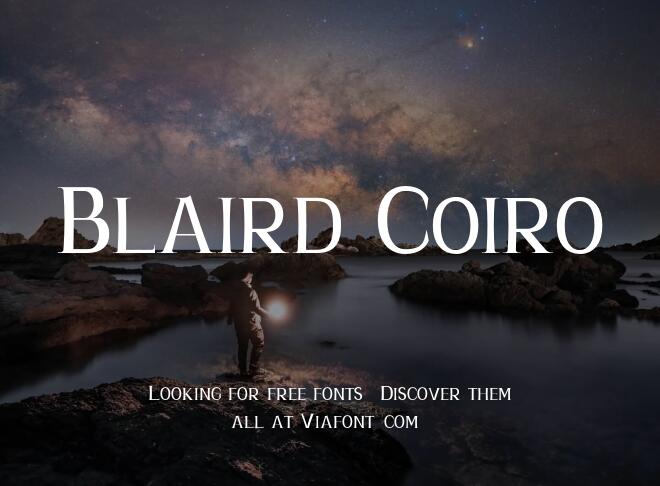 Blaird Coiro Font