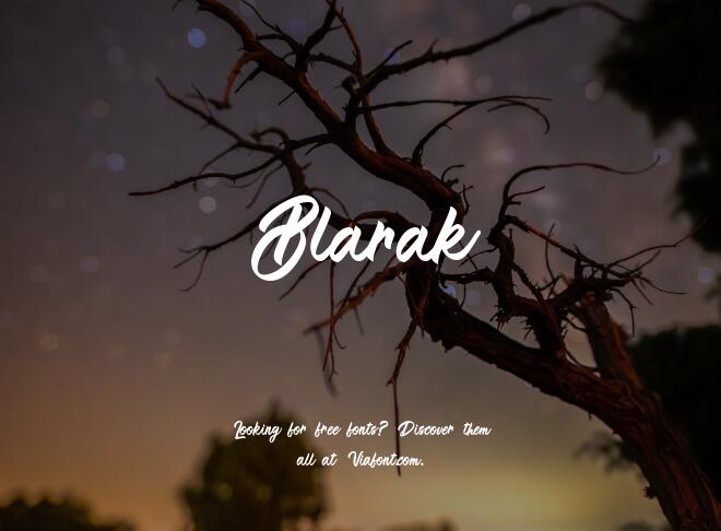 Blarak Font