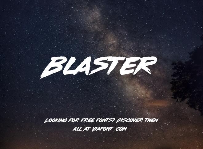 Blaster Font