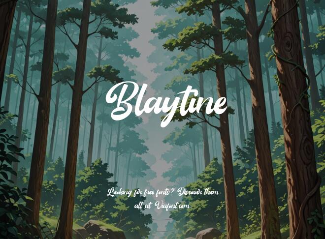 Blaytine Font