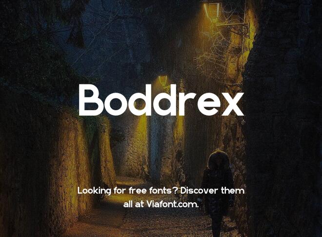 Boddrex Font