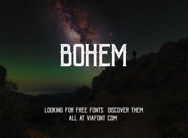 Bohem Font