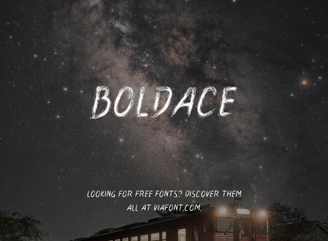 Boldace Font