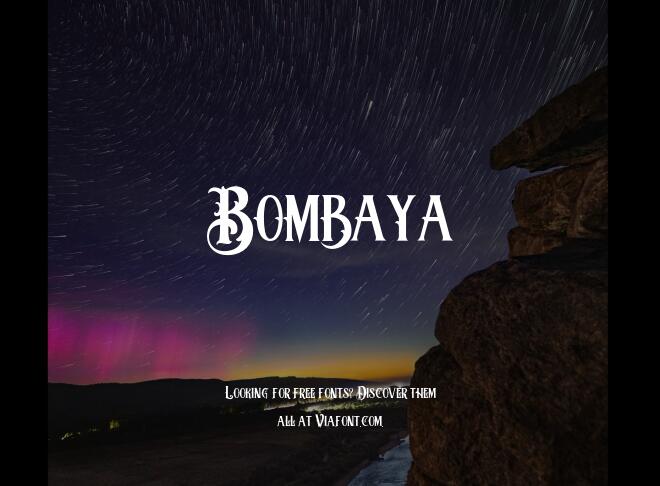 Bombaya Font