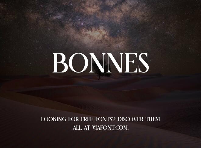 Bonnes Font