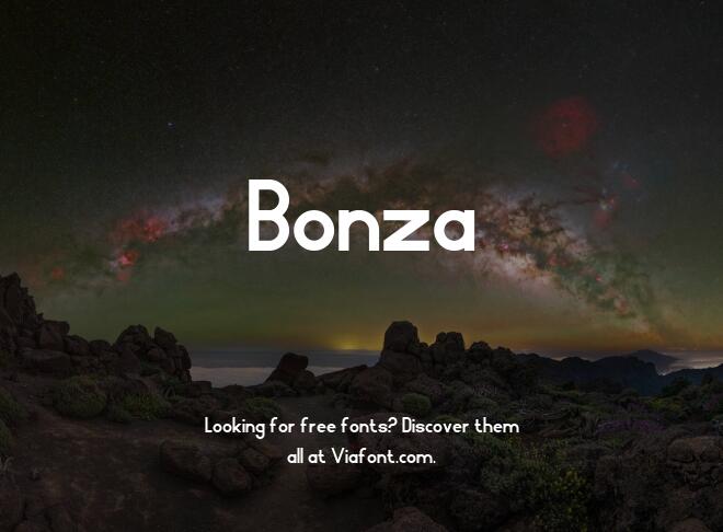 Bonza Font