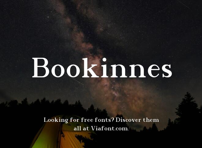 Bookinnes Font