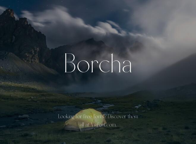 Borcha Font
