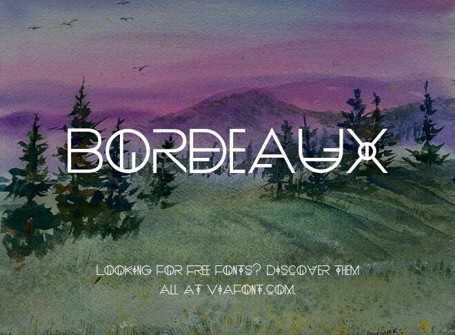 Bordeaux Font