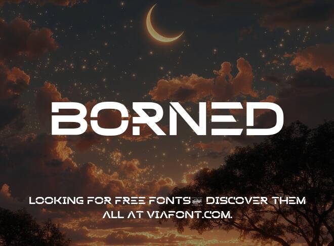 Borned Font