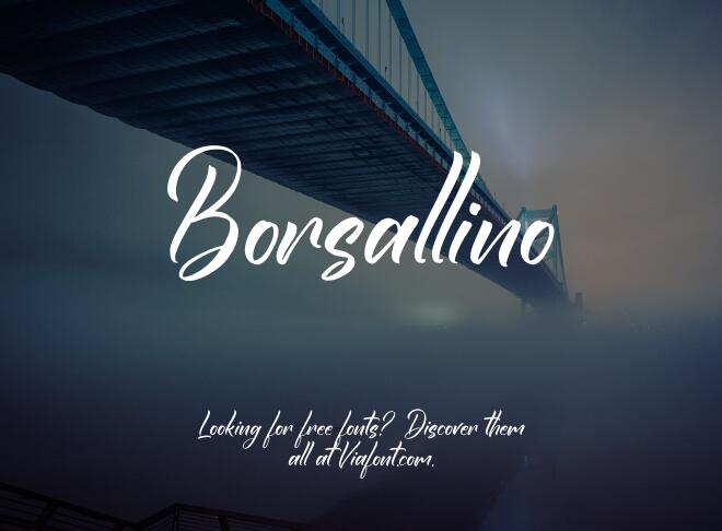Borsallino Font