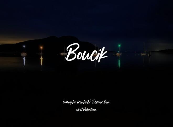Boucik Font