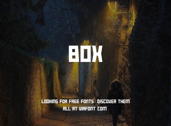 Box Font