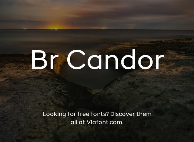 Br Candor Font