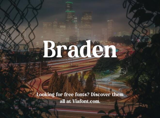 Braden Font