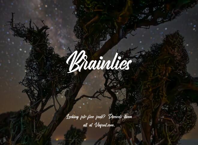 Brainlies Font