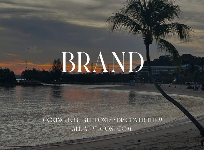 Brand Font