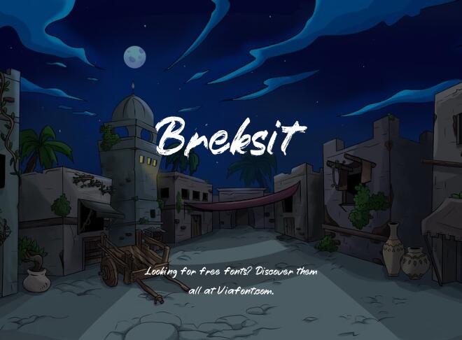 Breksit Font