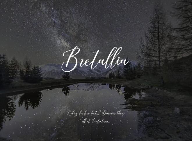 Bretallia Font