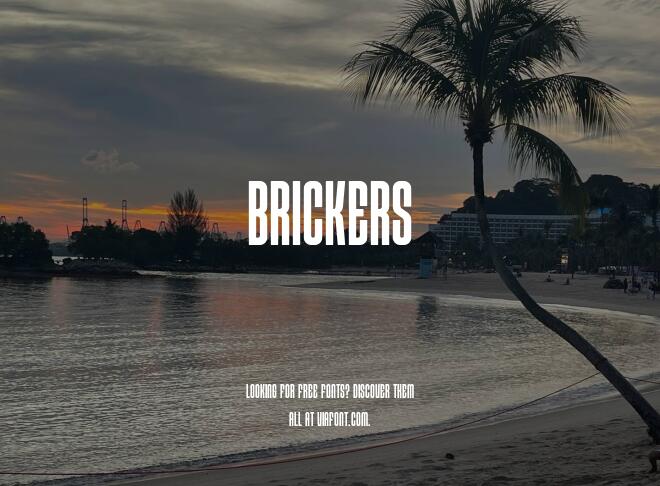 Brickers Font