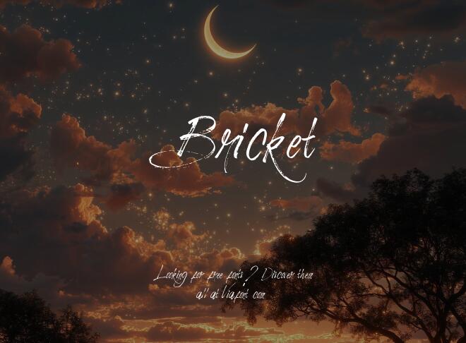 Bricket Font