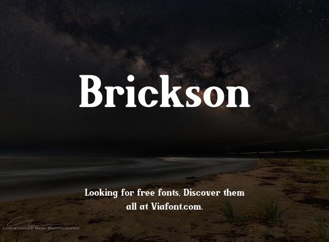 Brickson Font