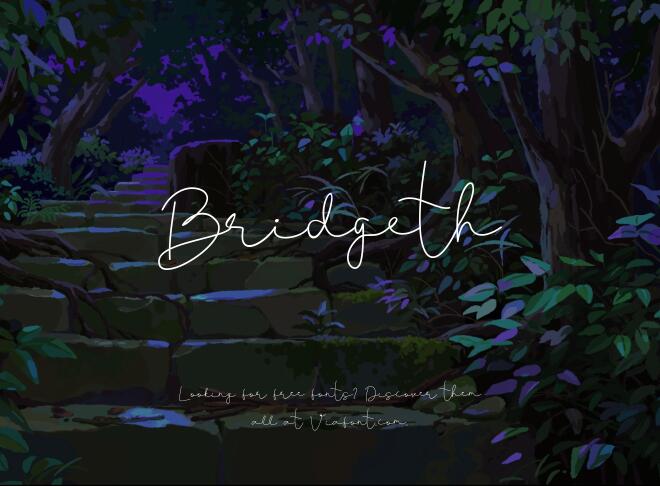 Bridgeth Font