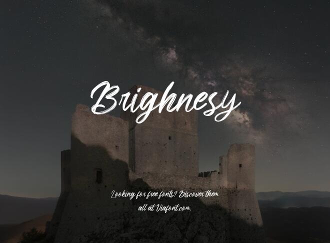 Brighnesy Font