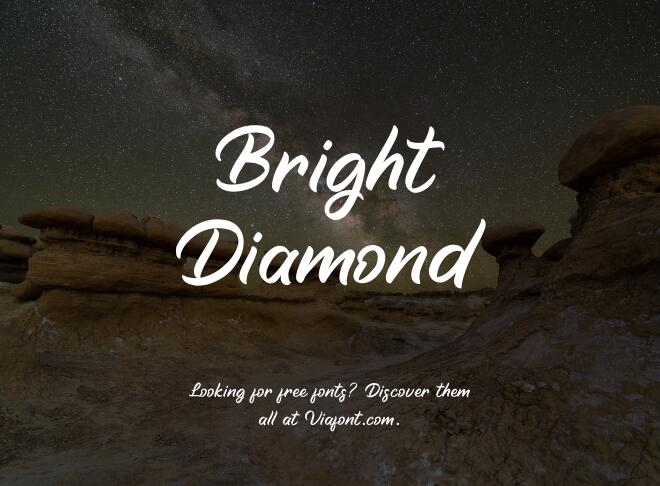 Bright Diamond Font